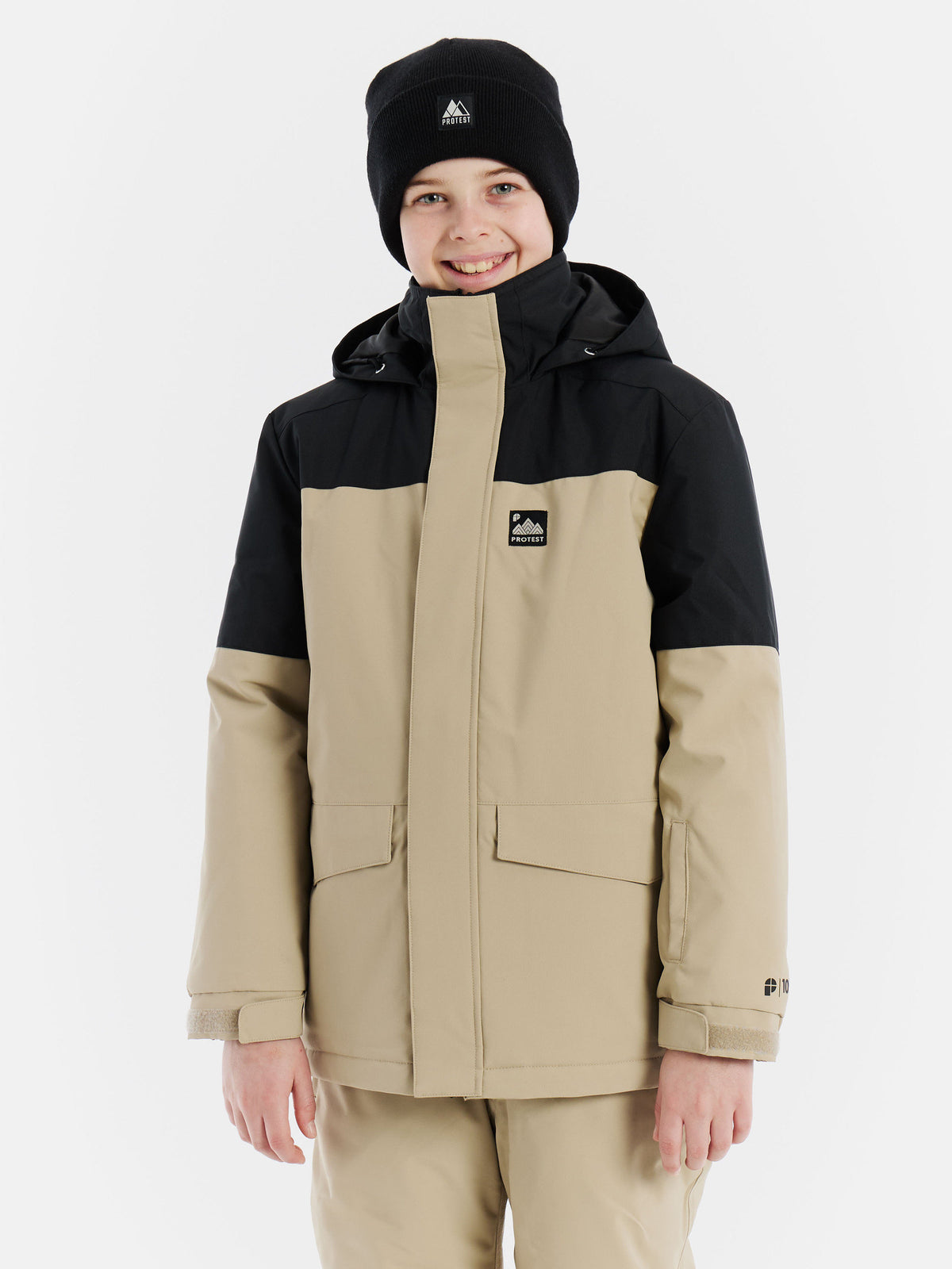PROTEST PRTEwan JR Ski & Snowboard jackets | BambooBeige