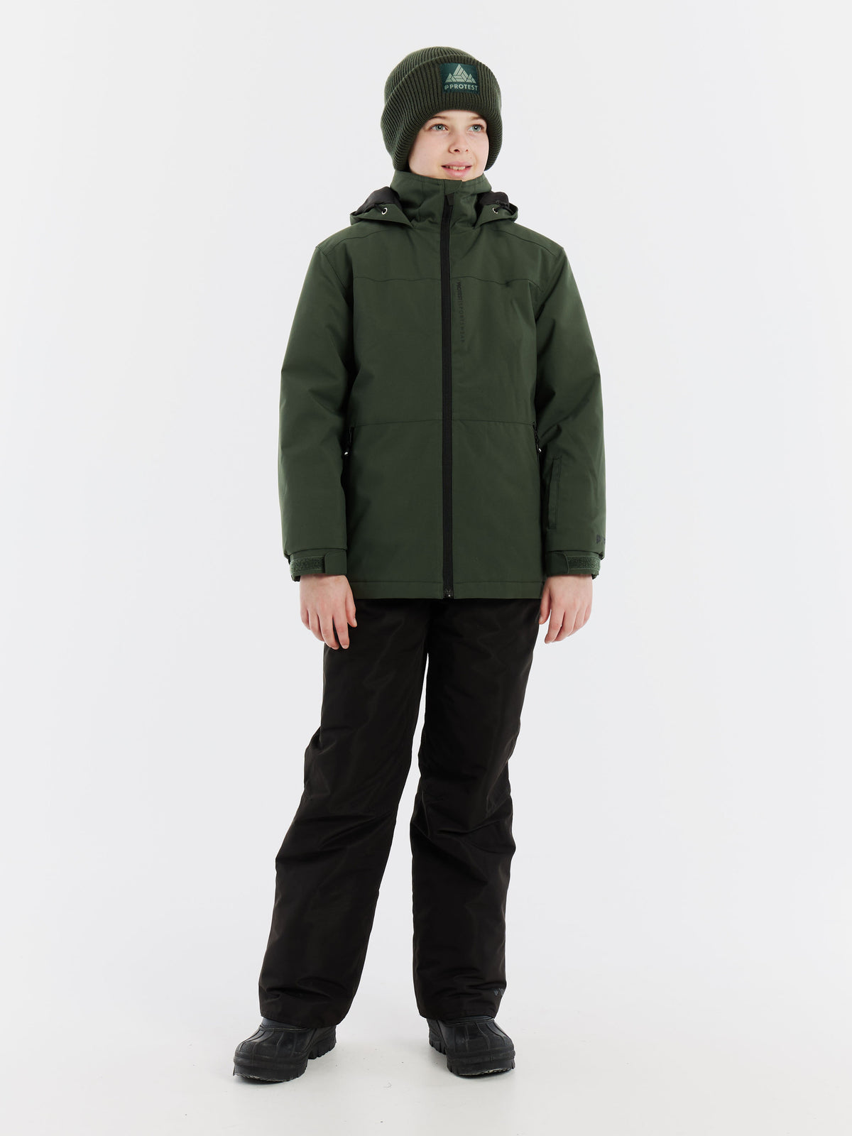 PROTEST PRTFlynto JR Snowjacket | Kale green