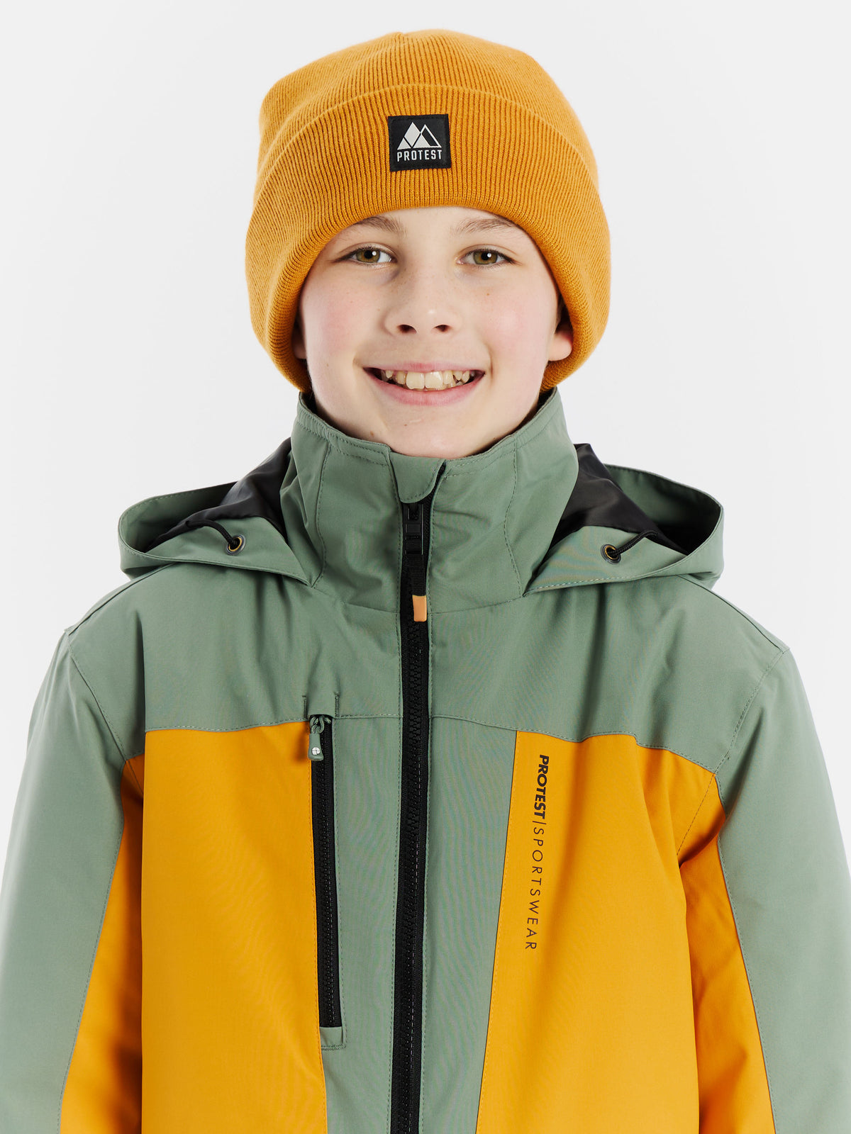 PROTEST PRTMilan JR Snowjacket | Caramel Yellow