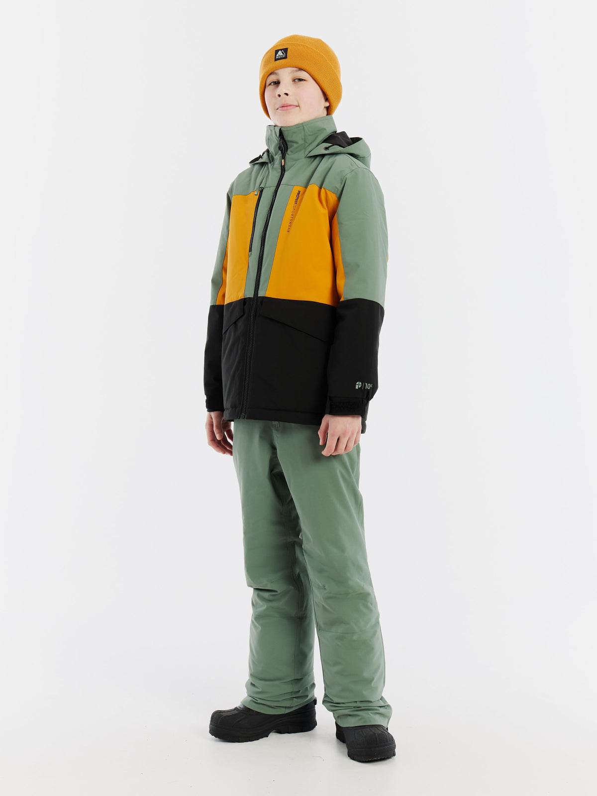 PROTEST PRTMilan JR Snowjacket | Caramel Yellow
