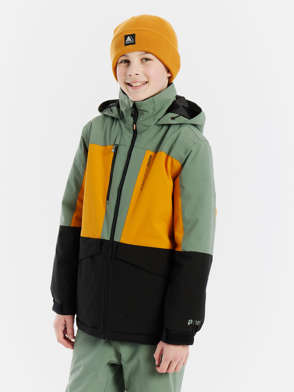 PROTEST PRTMilan JR Snowjacket | Caramel Yellow