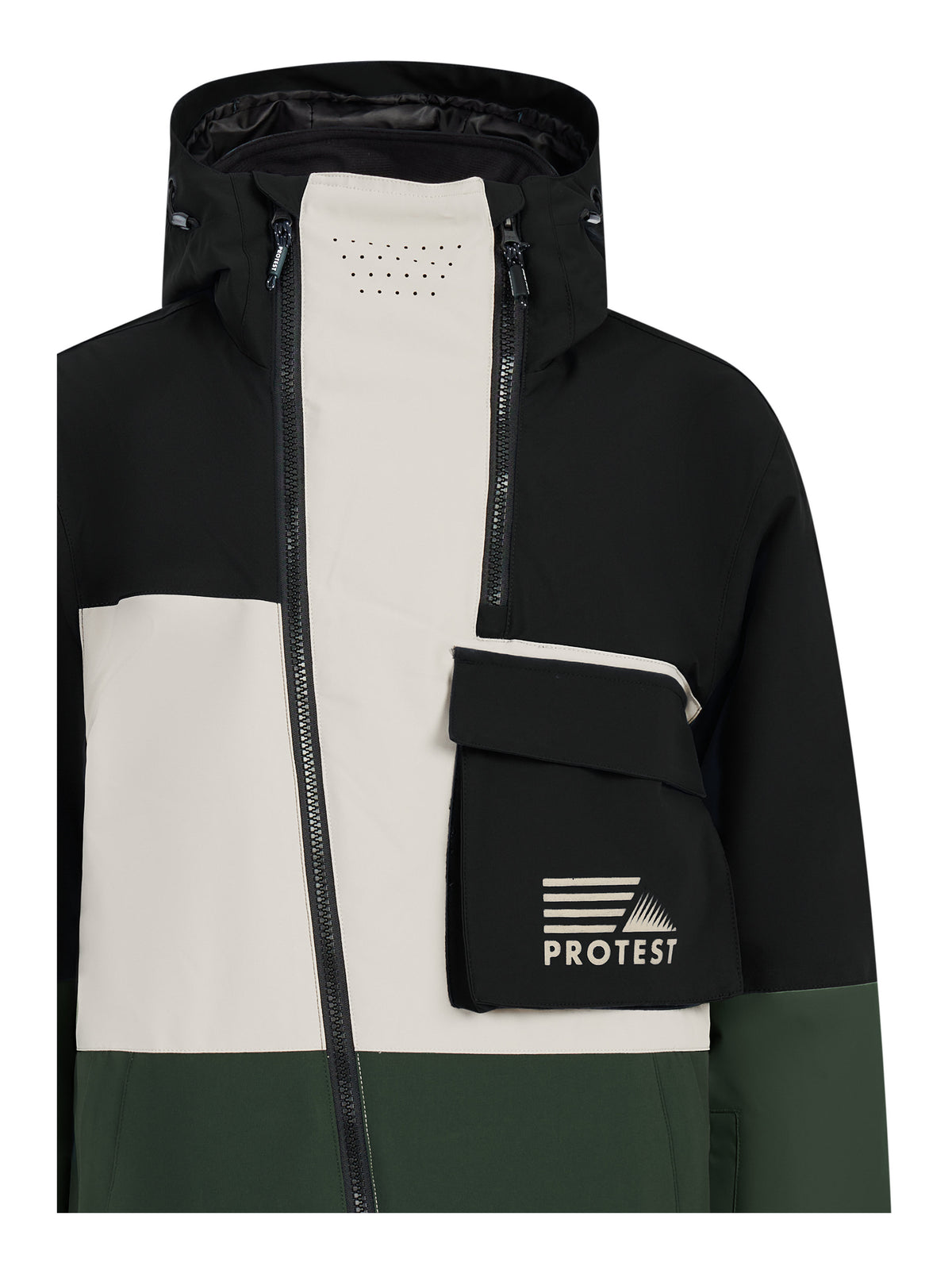 PROTEST PRTTrax JR Ski & Snowboard jackets | Kale green