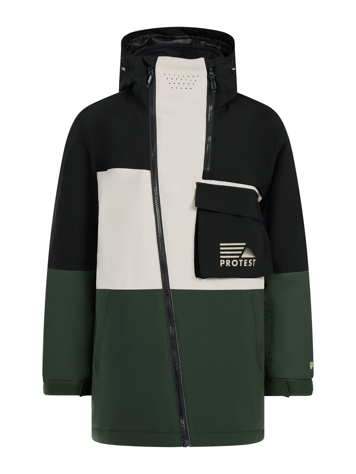 PROTEST PRTTrax JR Ski & Snowboard jackets | Kale green