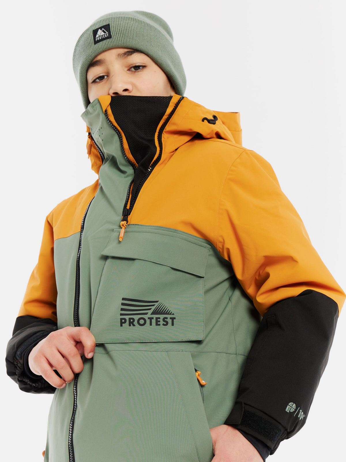 PROTEST PRTTrax JR Ski & Snowboard jackets | Aspen green