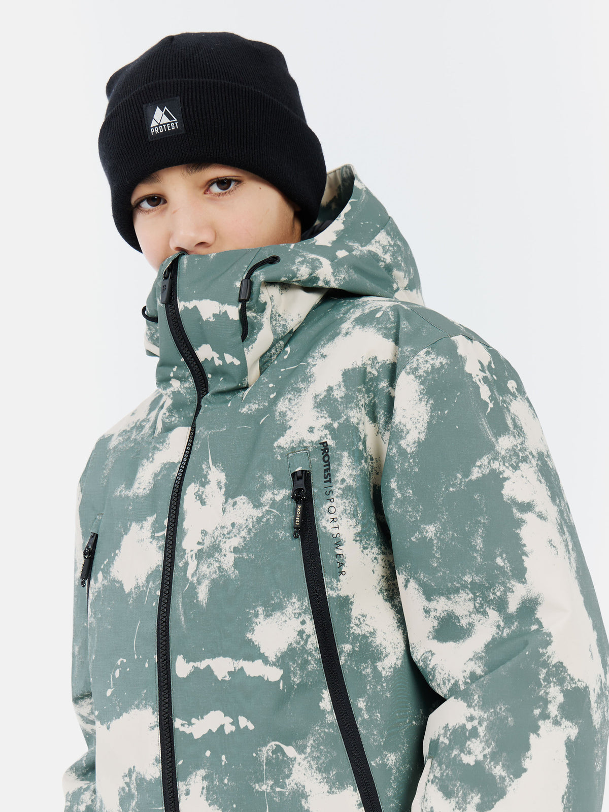 PROTEST PRTWheezy JR Ski & Snowboard jackets | Aspen green