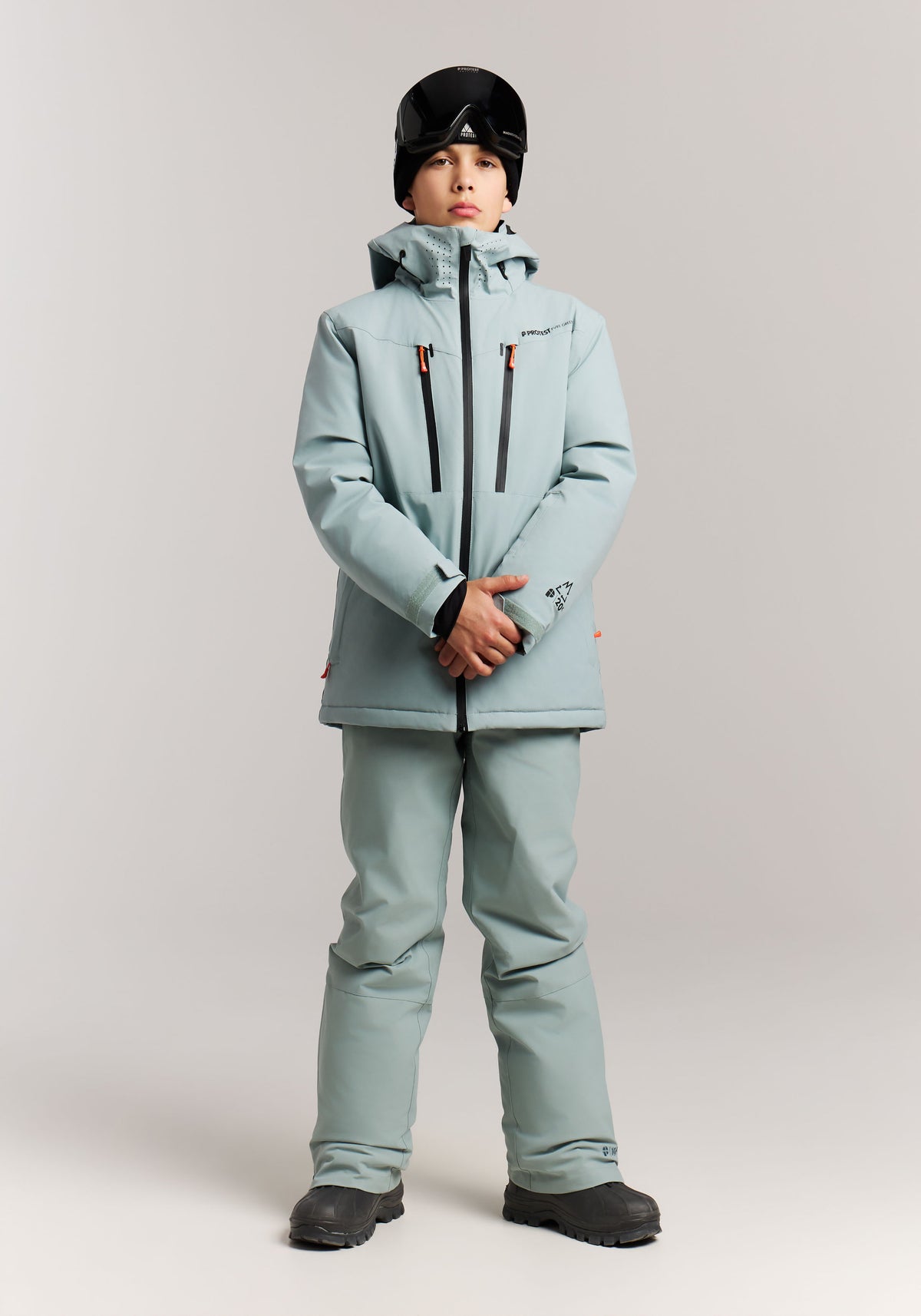 PROTEST PRTWixan JR Snowjackets | Moonstonegrey