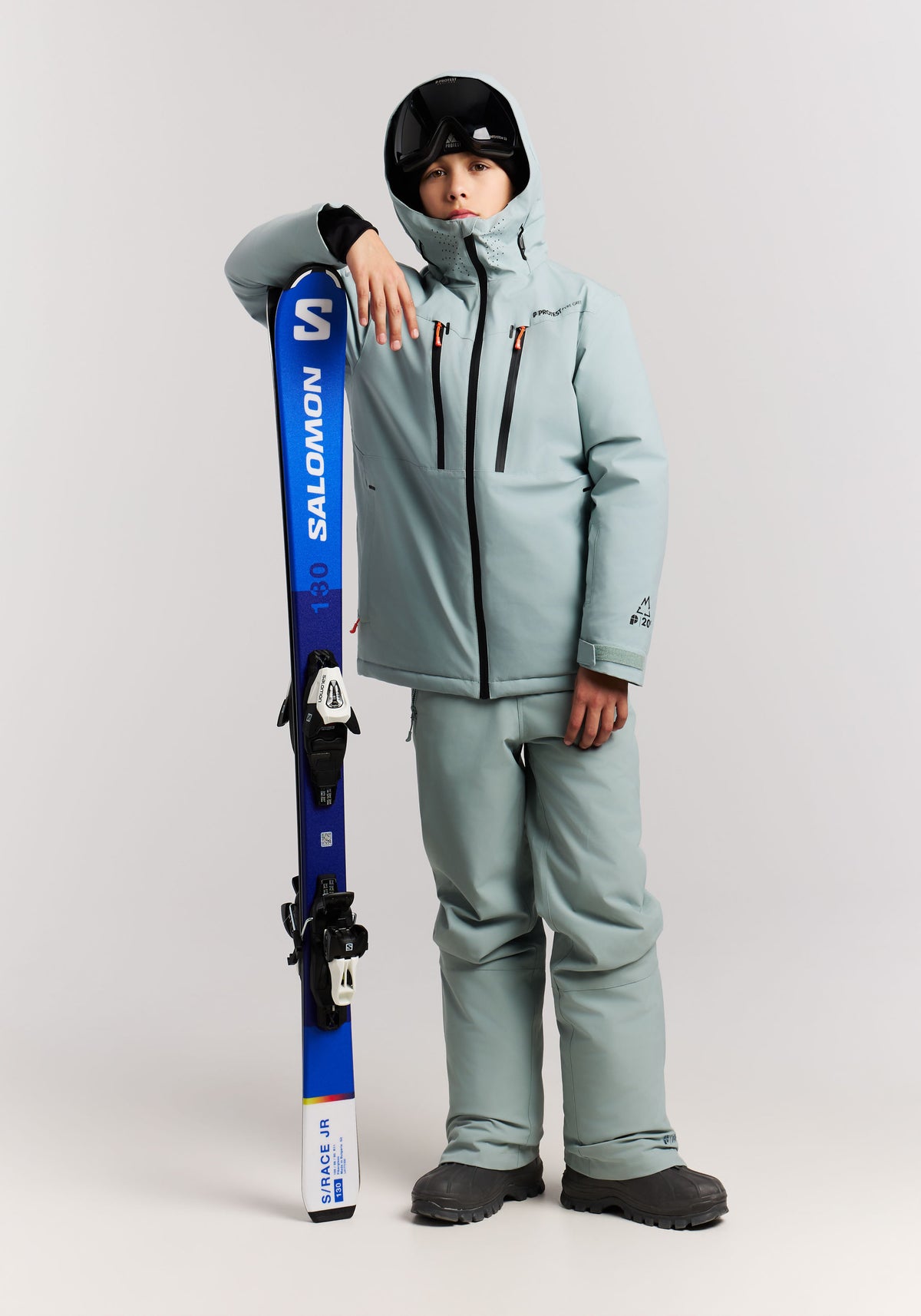 PROTEST PRTWixan JR Snowjackets | Moonstonegrey