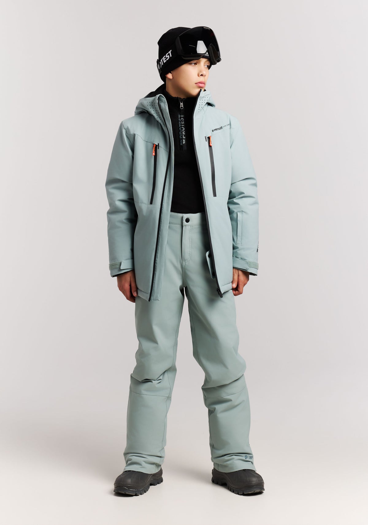 PROTEST PRTWixan JR Snowjackets | Moonstonegrey