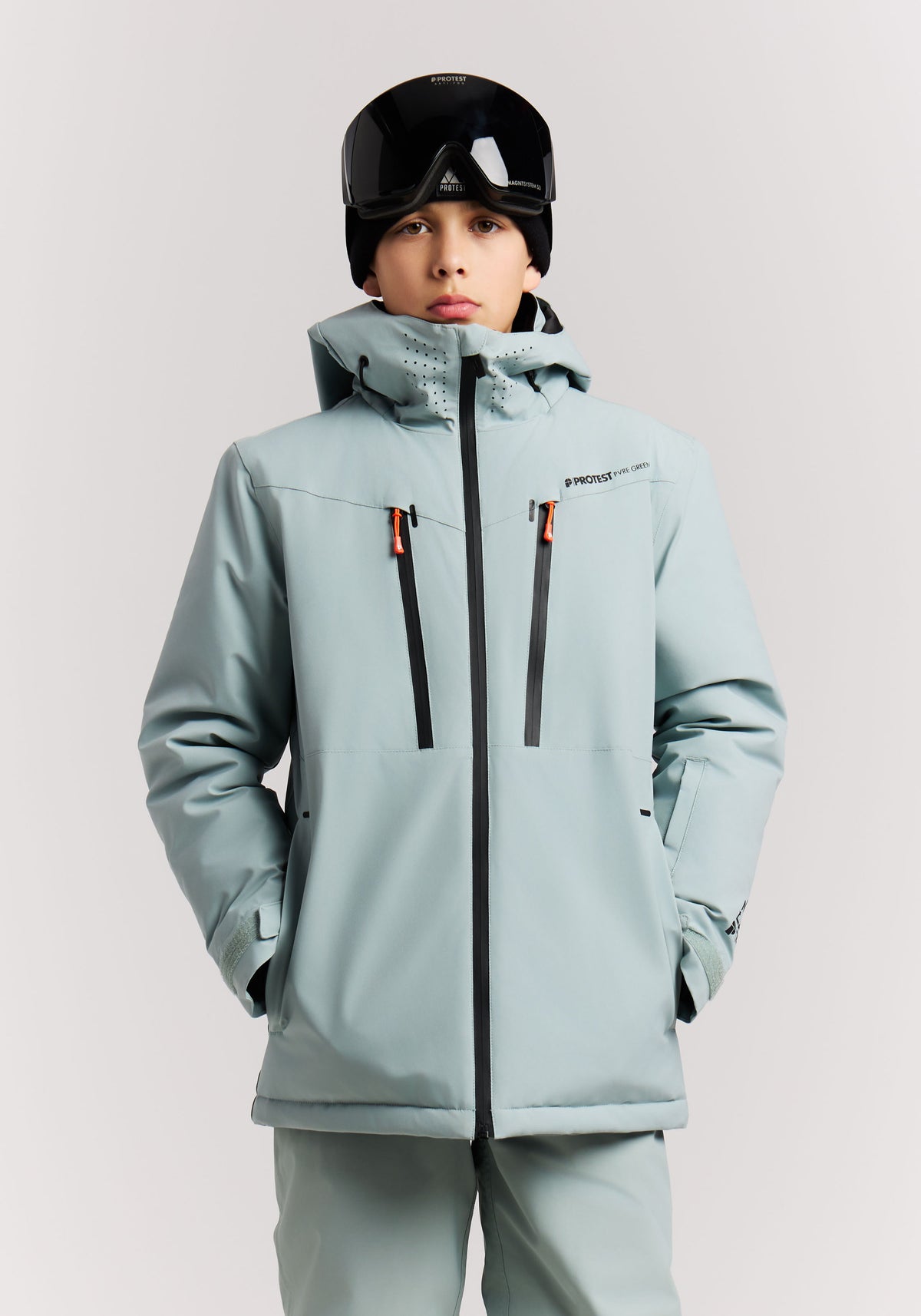 PROTEST PRTWixan JR Snowjackets | Moonstonegrey