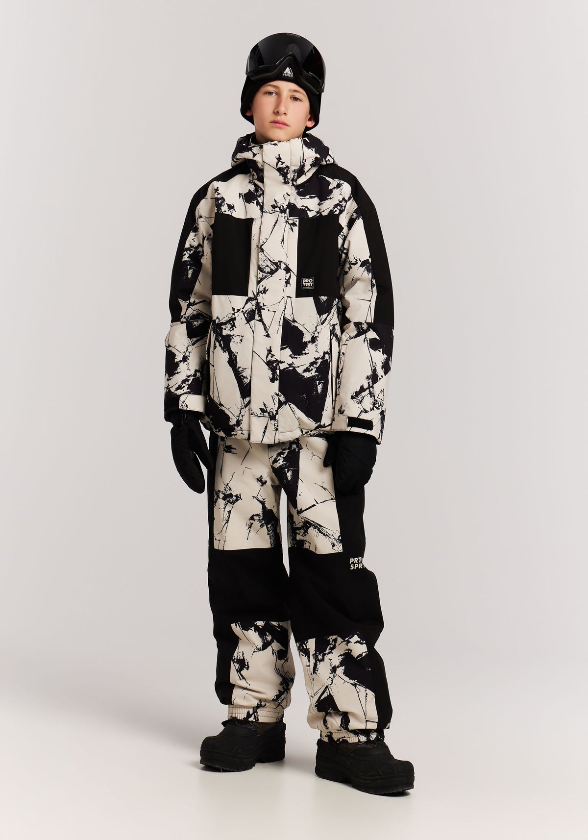 PROTEST PRTMarvin JR Snowjackets | Kitoffwhite