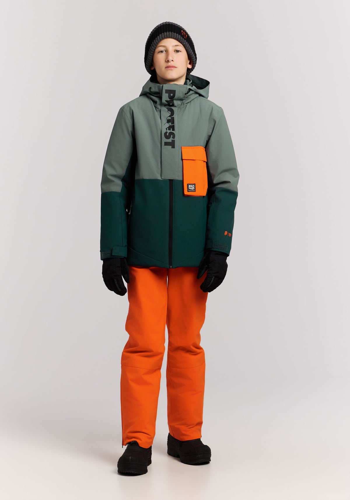 PROTEST PRTDylans JR Snowjackets | Evergreen
