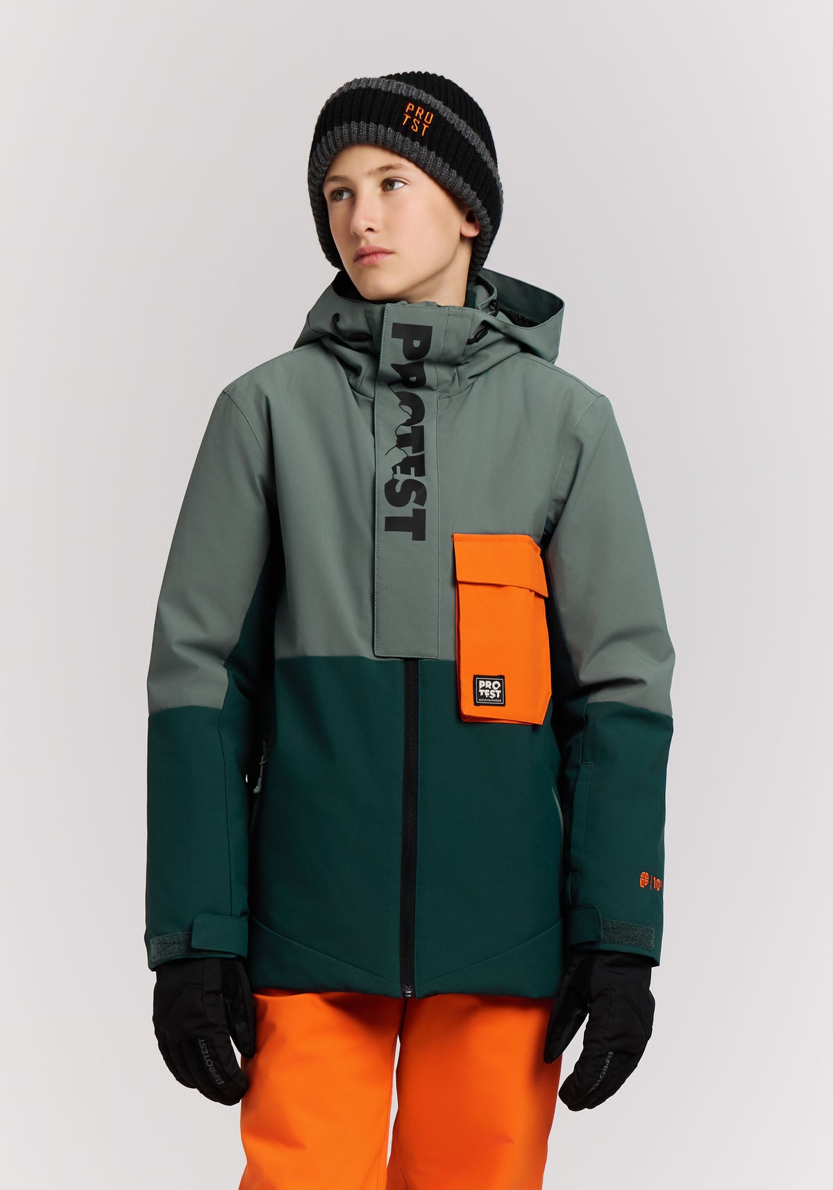 PROTEST PRTDylans JR Snowjackets | Evergreen
