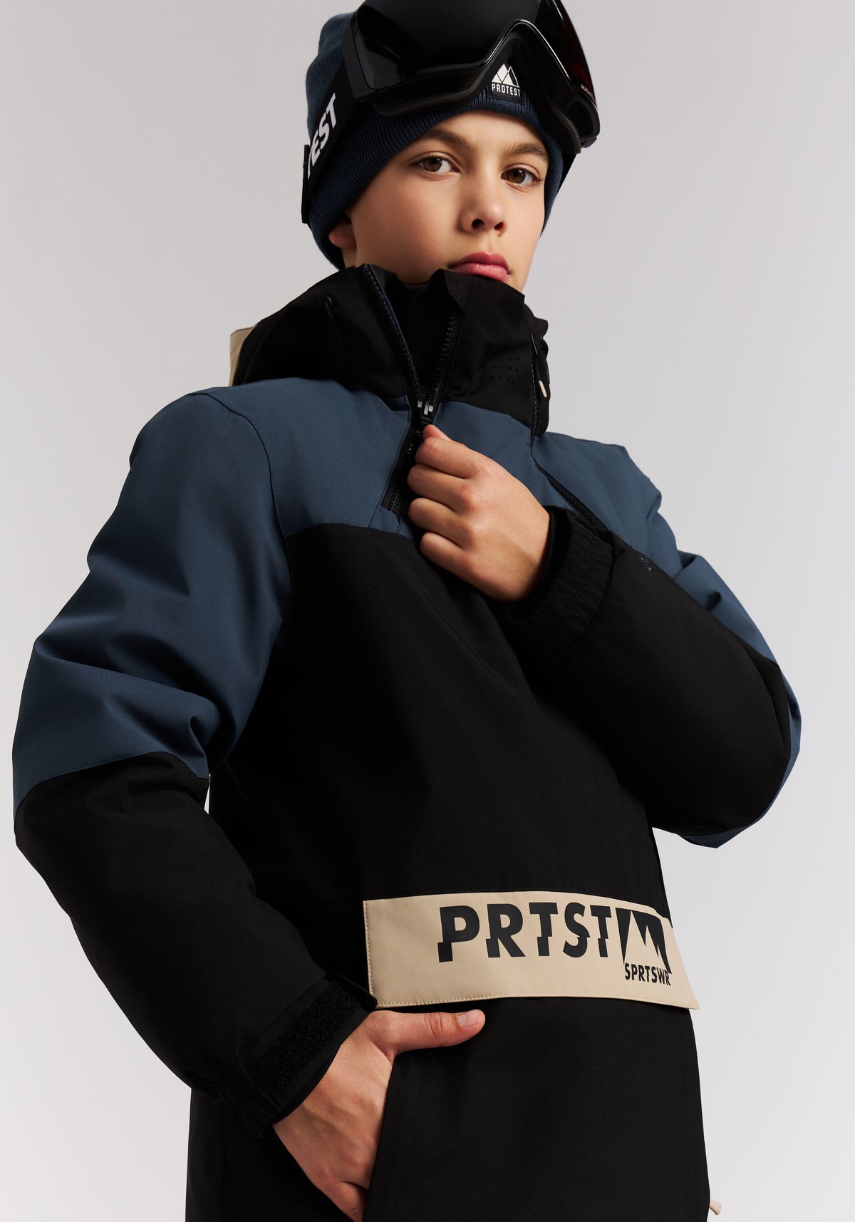 PROTEST PRTRowan JR Snowjackets | Navy Melee