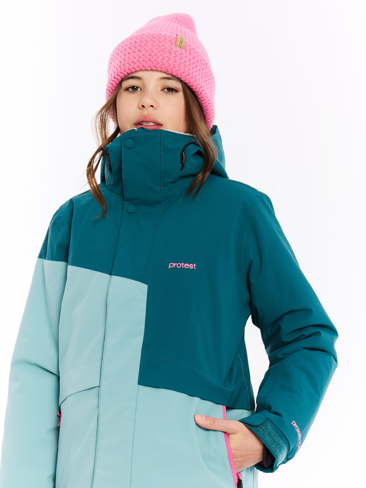 PROTEST PRTElodia JR Ski & Snowboard jackets | Rainstorm Blue