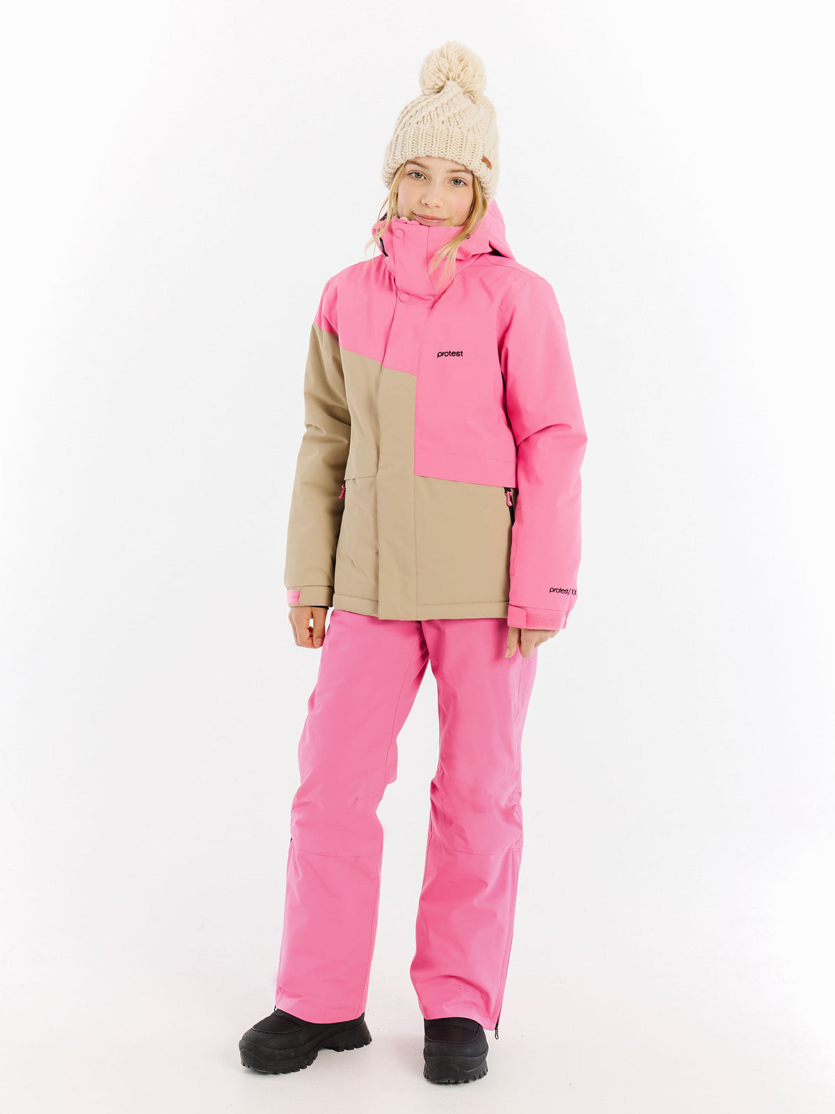 PROTEST PRTElodia JR Ski & Snowboard jackets | Foxy Pink