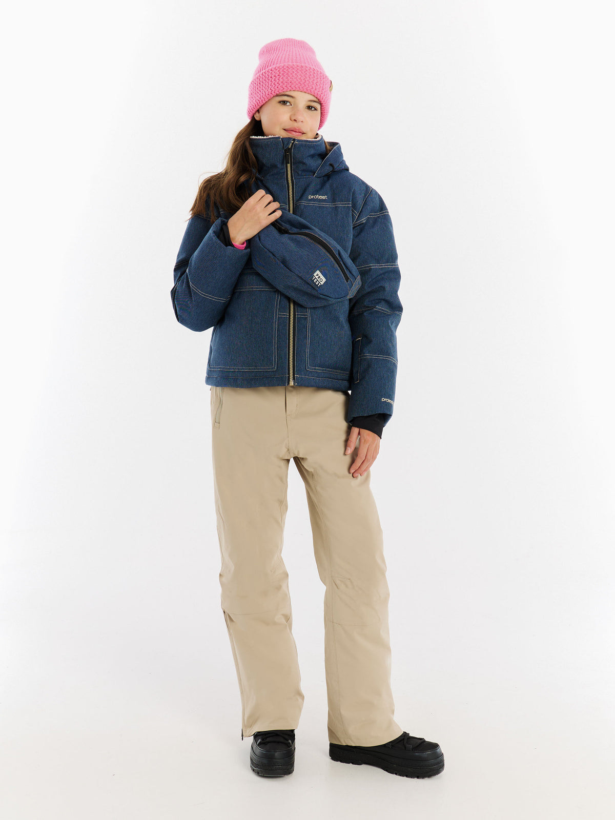 PROTEST PRTIsabela JR Ski & Snowboard jackets | Dark Sky Denim