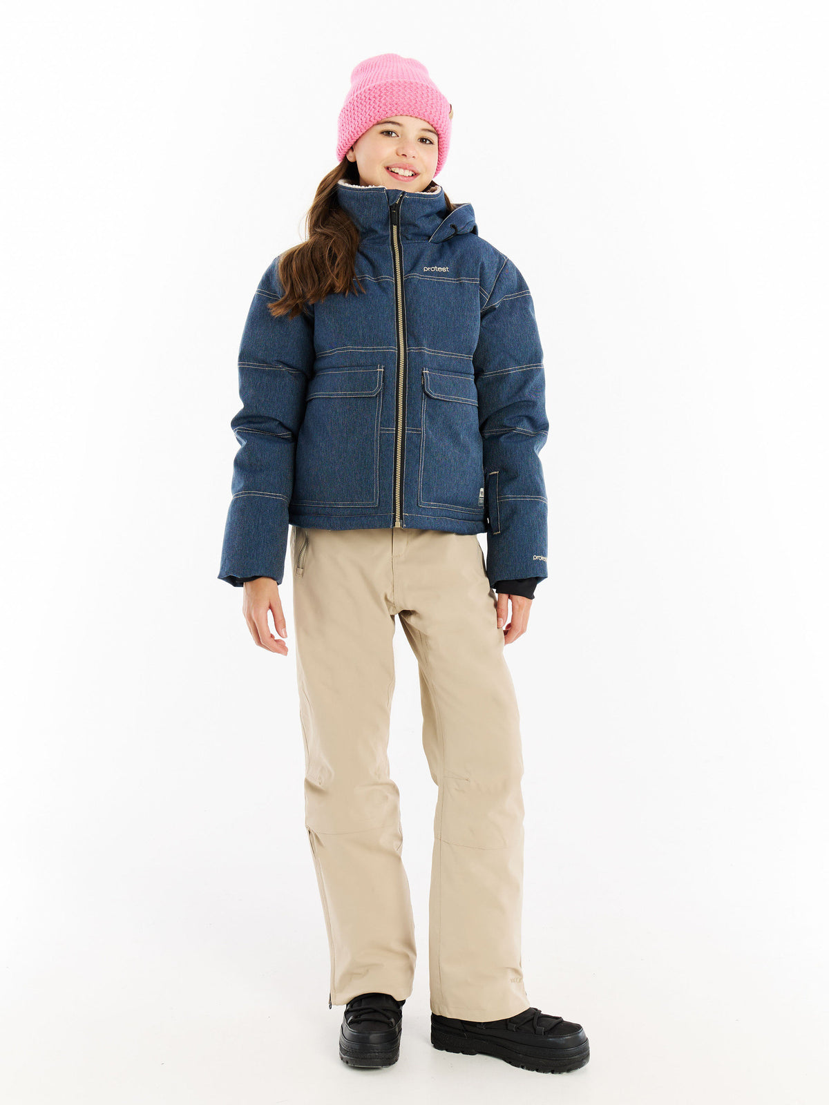 PROTEST PRTIsabela JR Ski & Snowboard jackets | Dark Sky Denim