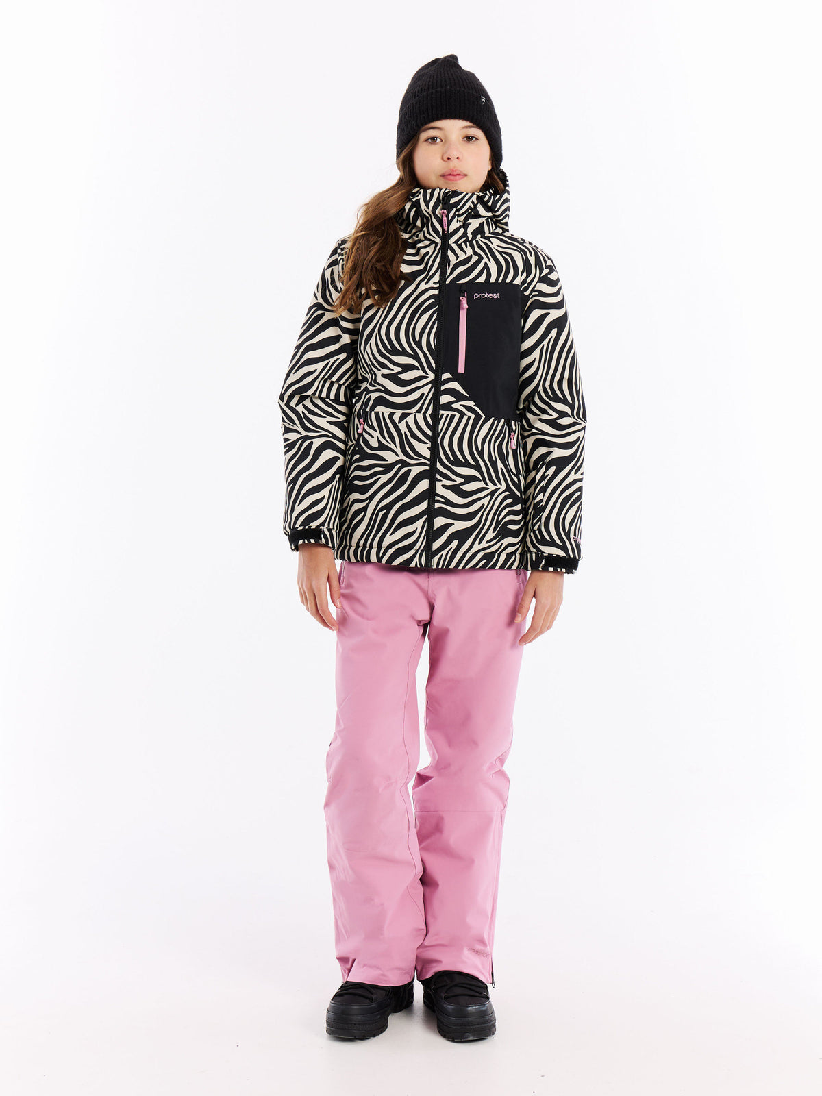 PROTEST PRTMinx JR Ski & Snowboard jackets | True Black