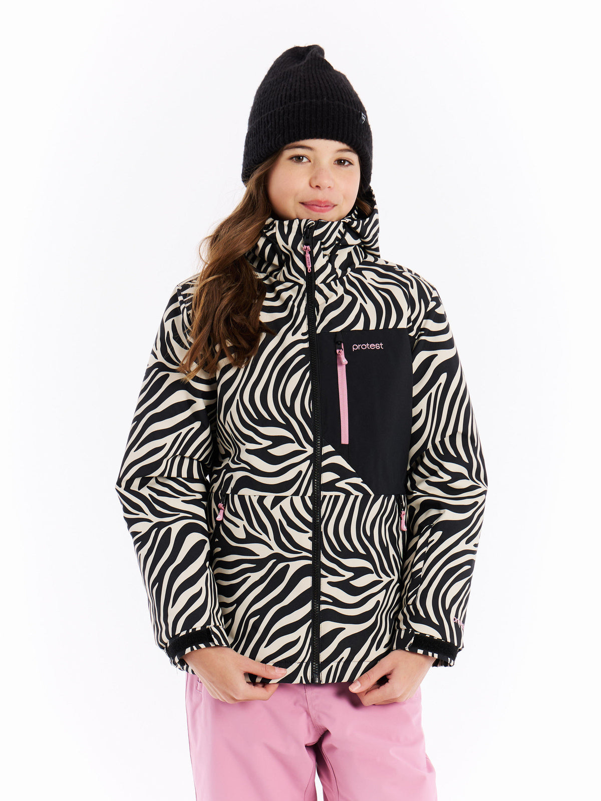 PROTEST PRTMinx JR Ski & Snowboard jackets | True Black