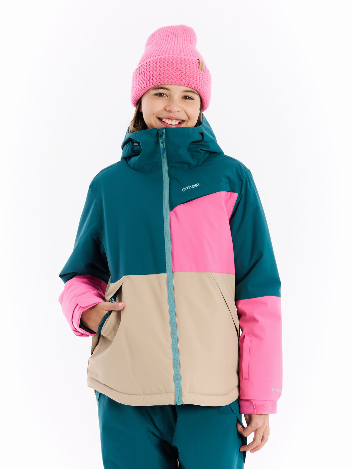 PROTEST PRTPippa JR Snowjacket | Rainstorm Blue