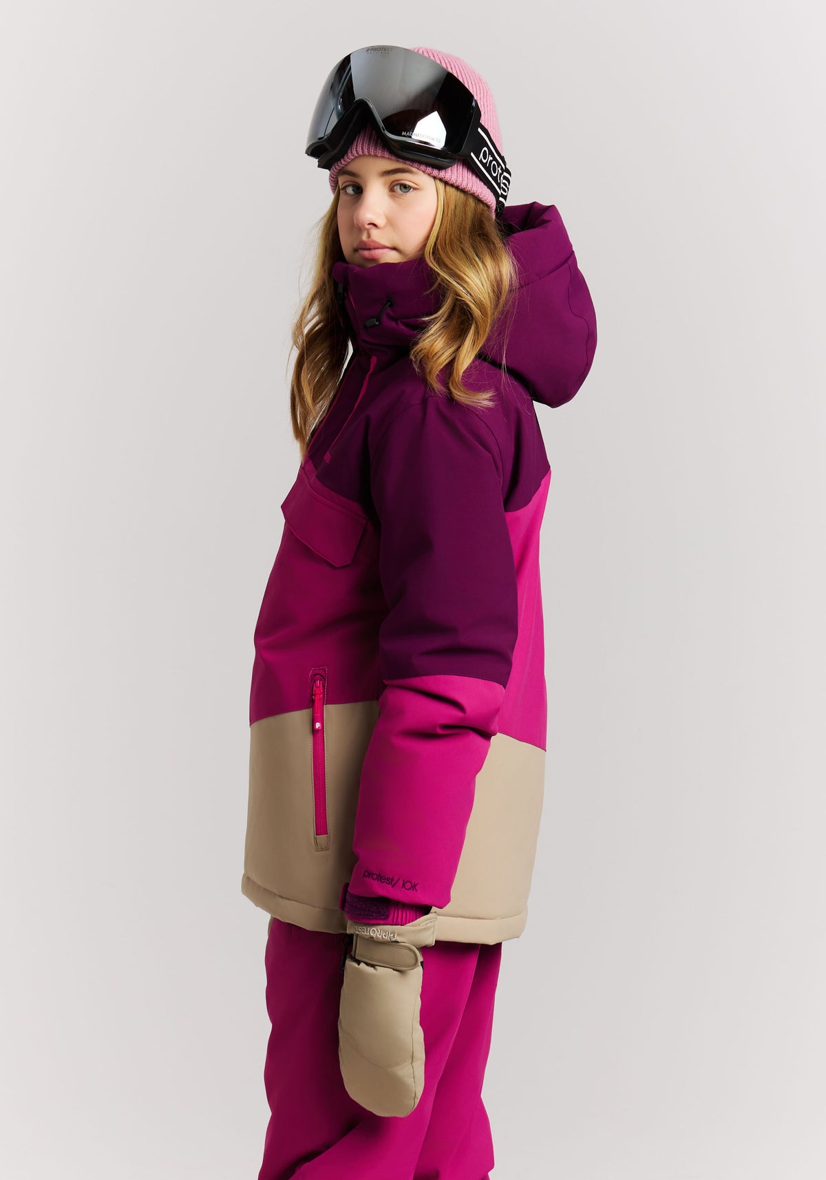 PROTEST PRTMarlene JR Snowjackets | Current purple