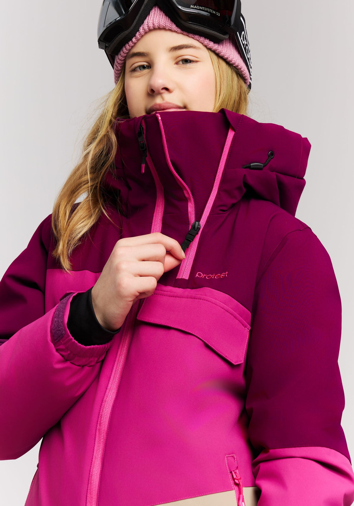 PROTEST PRTMarlene JR Snowjackets | Current purple