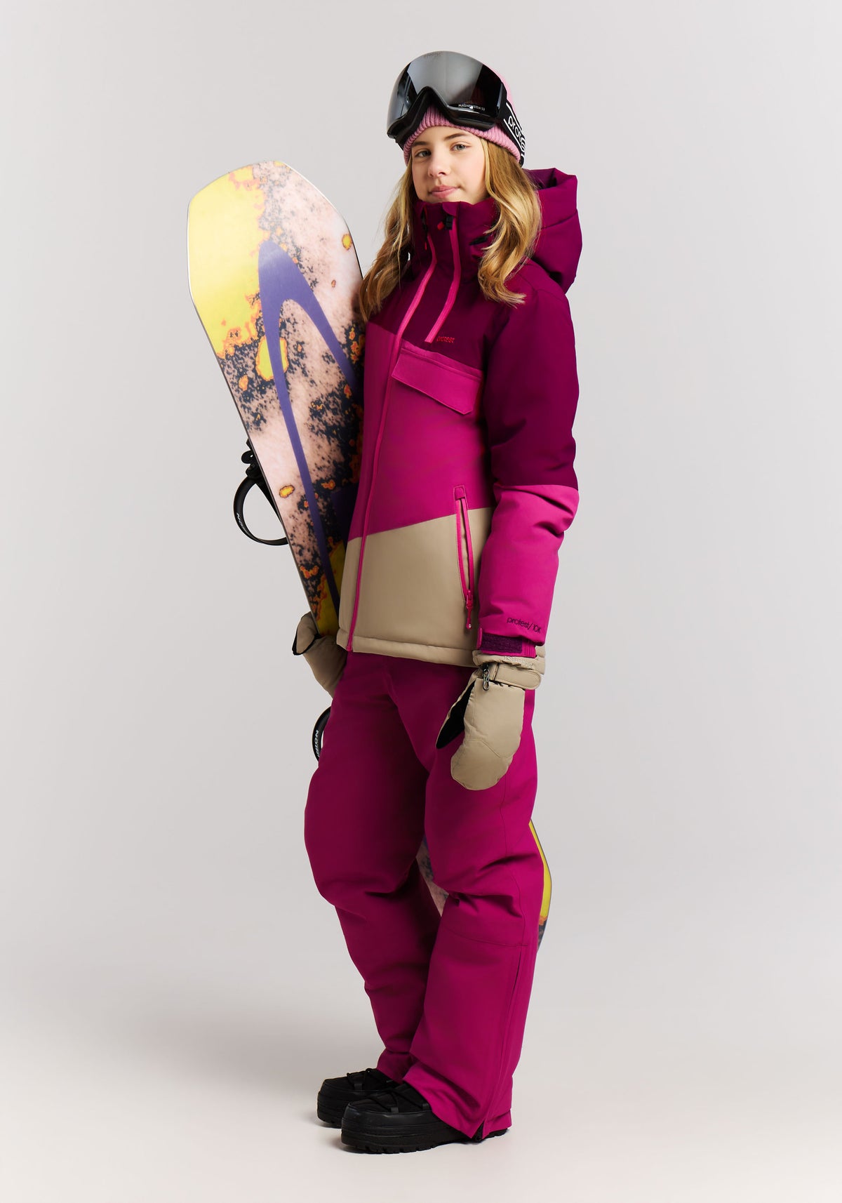 PROTEST PRTMarlene JR Snowjackets | Current purple