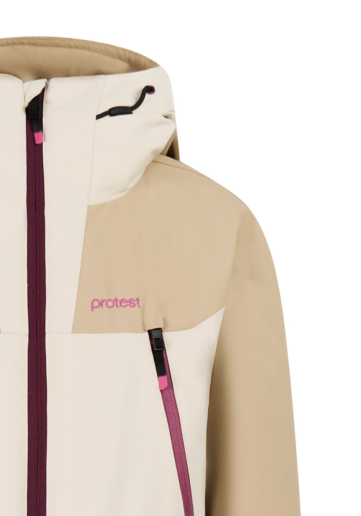 PROTEST PRTLaurine JR Snowjackets | BambooBeige