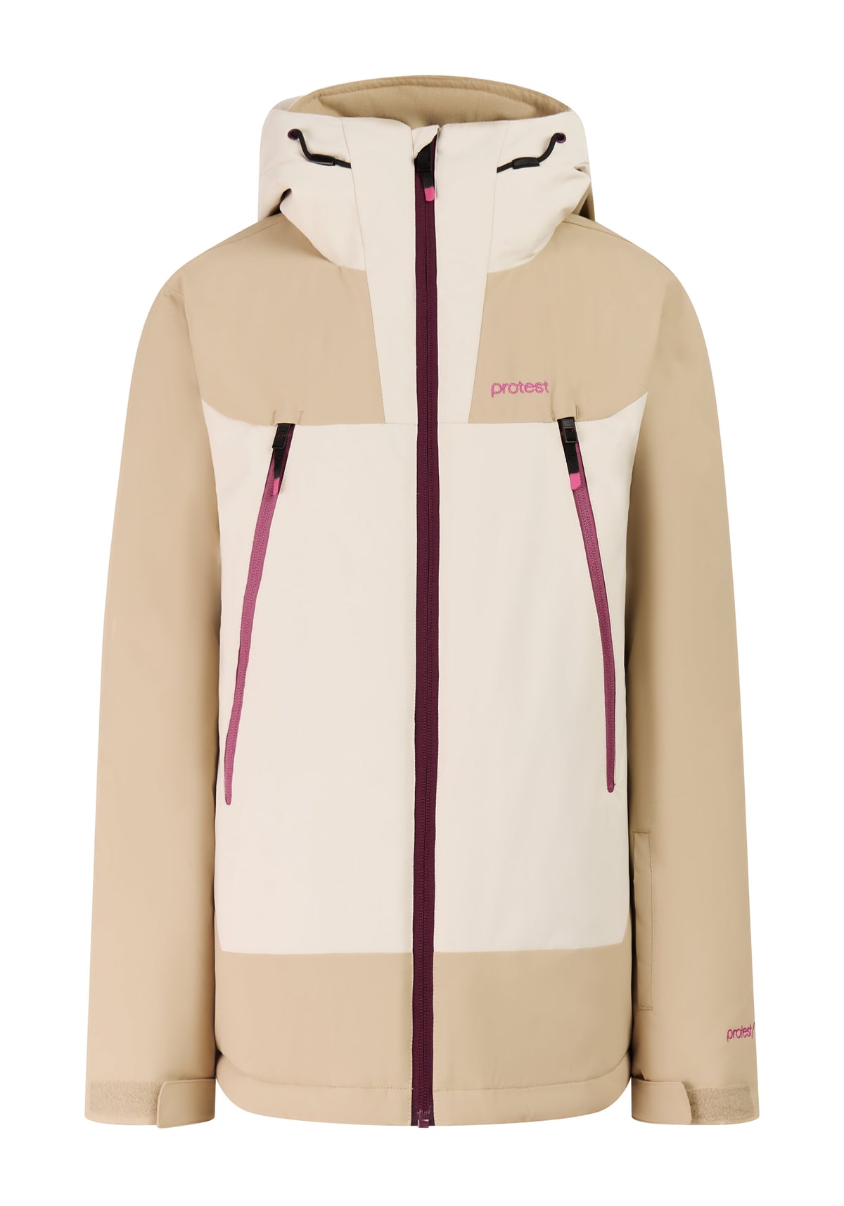 PROTEST PRTLaurine JR Snowjackets | BambooBeige