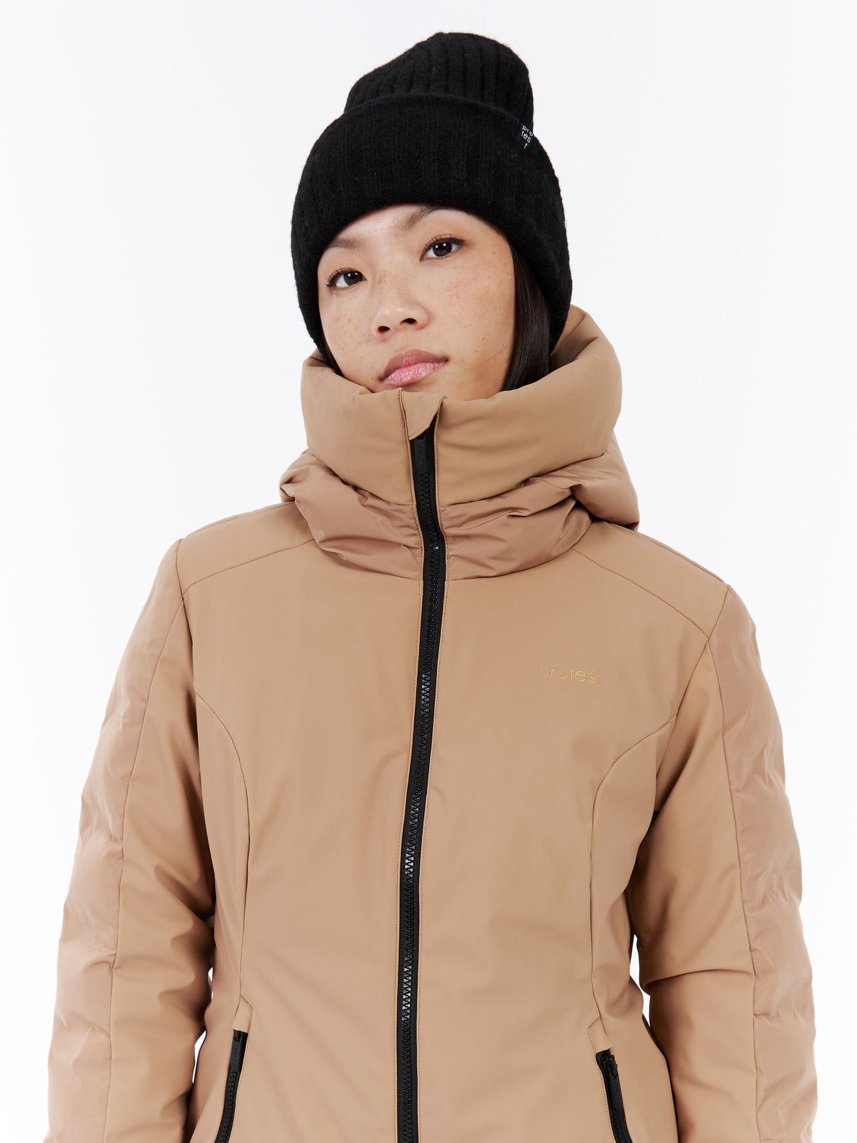 PROTEST PRTMERCURY Snowjackets | Teddy Brown