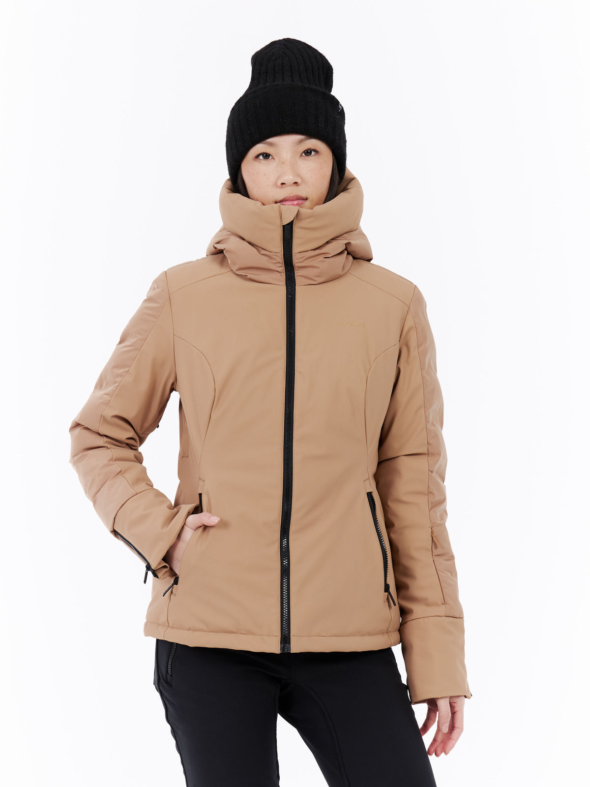 PROTEST PRTMERCURY Snowjackets | Teddy Brown