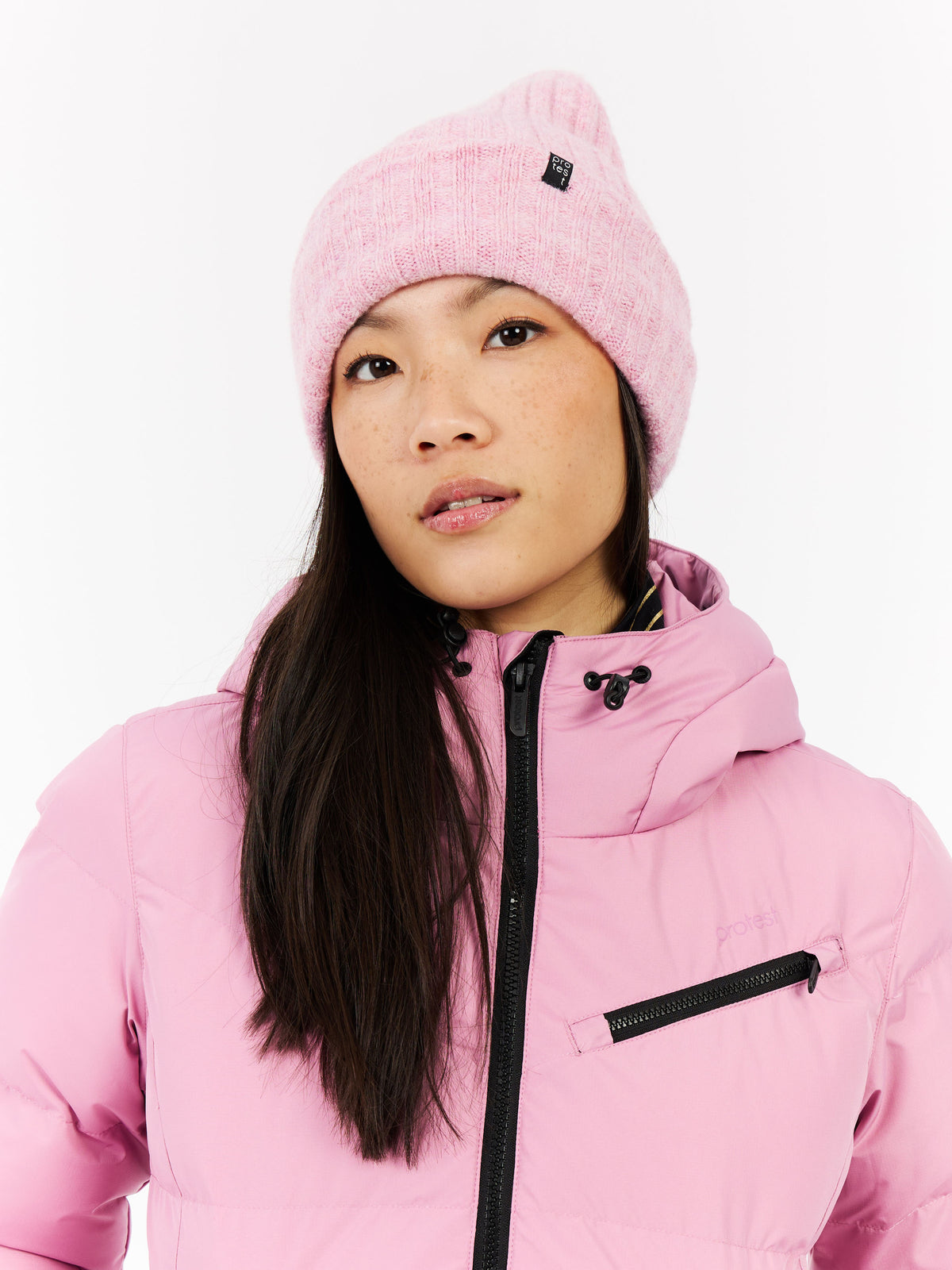 PROTEST PRTLUCID Snowjackets | Vintage Pink