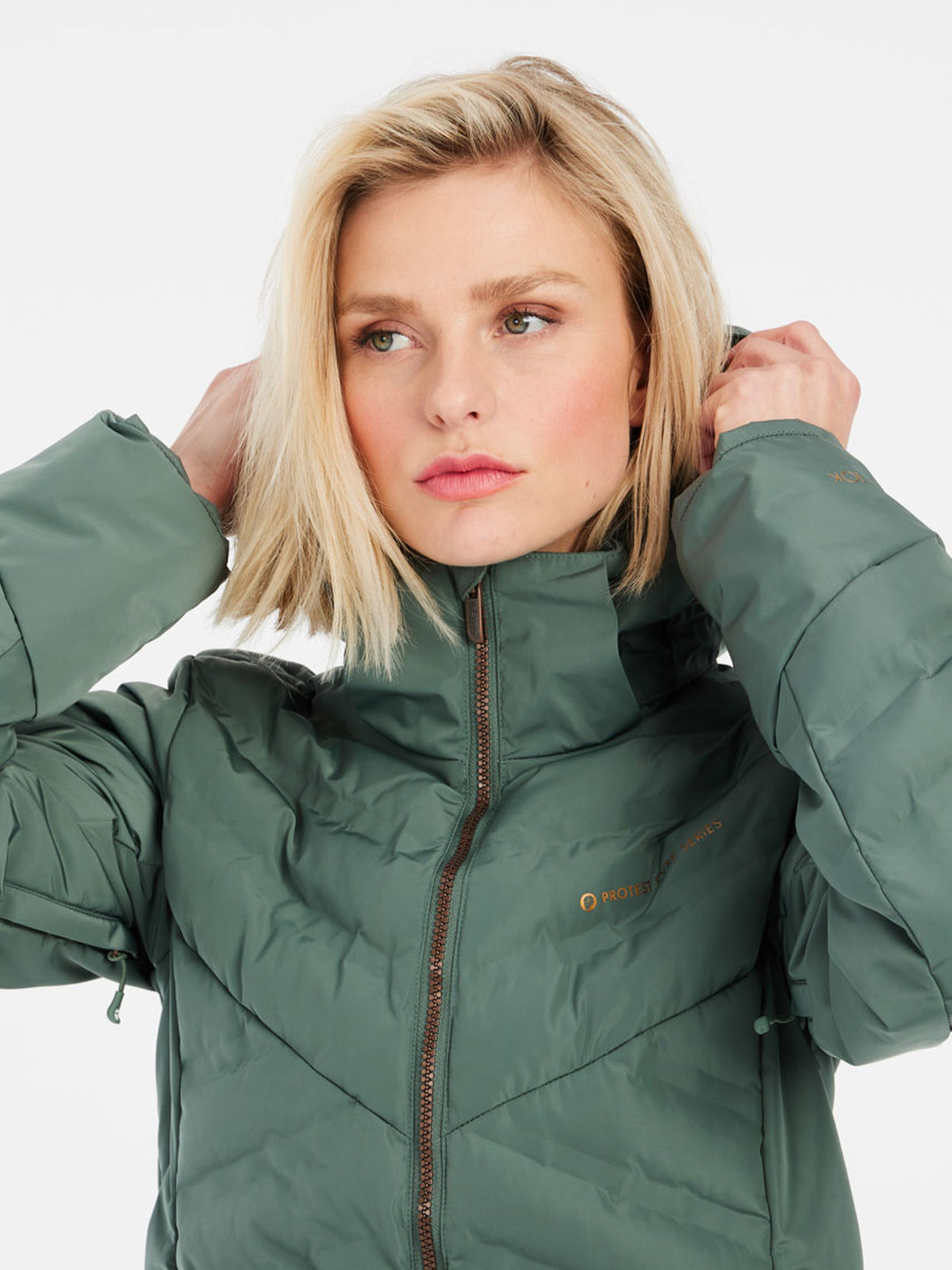 PROTEST PRTAPPLY snowjacket | Evergreen