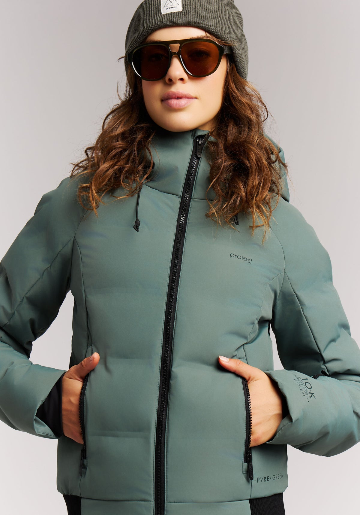 PROTEST PRTALYSUMI Snowjackets | Evergreen