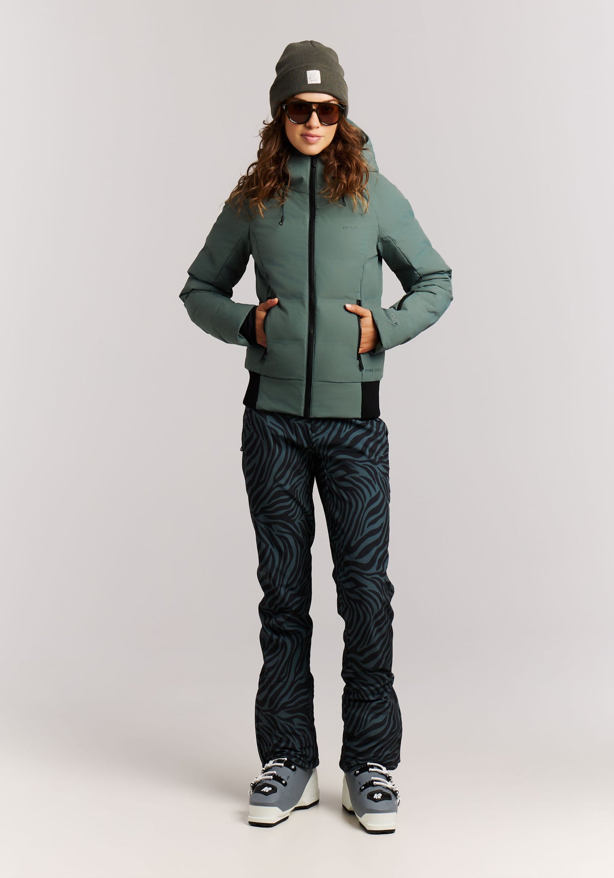 PROTEST PRTALYSUMI Snowjackets | Evergreen