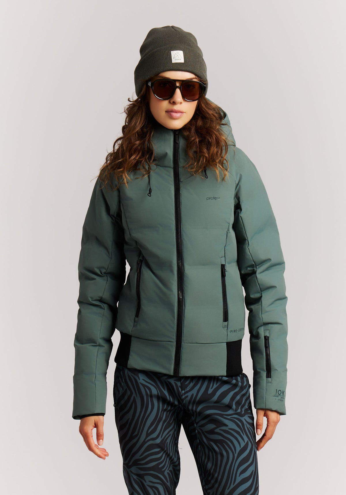 PROTEST PRTALYSUMI Snowjackets | Evergreen