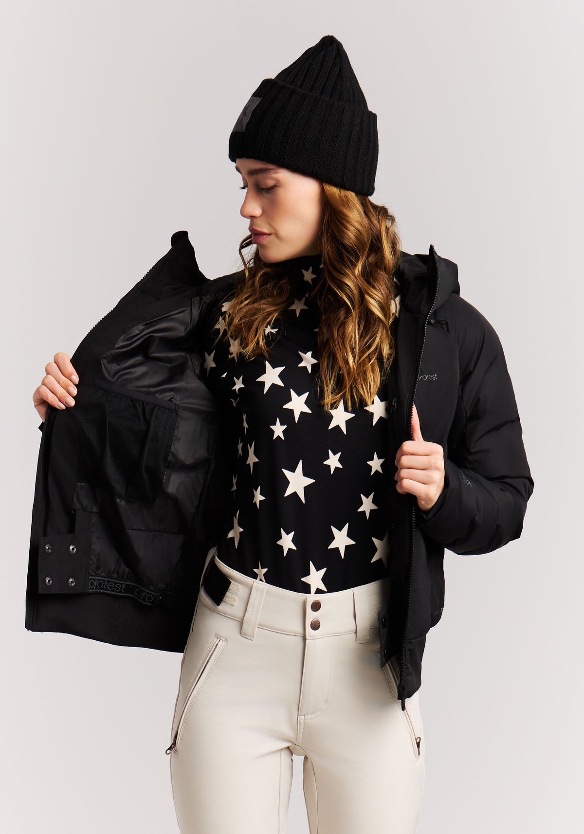 PROTEST PRTALYSUMI Snowjackets | True Black