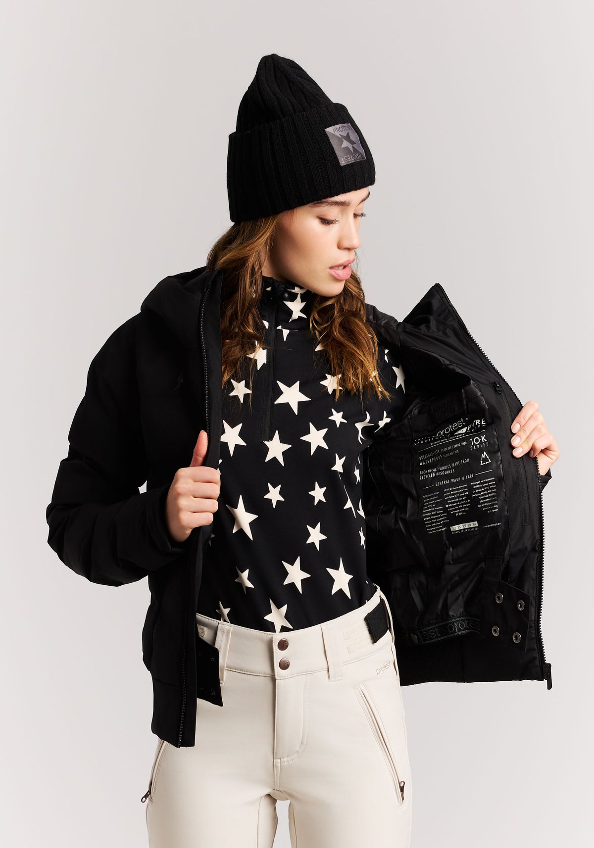PROTEST PRTALYSUMI Snowjackets | True Black