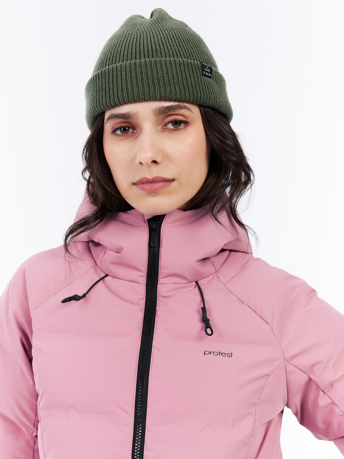 PROTEST PRTALYSUMI Snowjackets | Vintage Pink