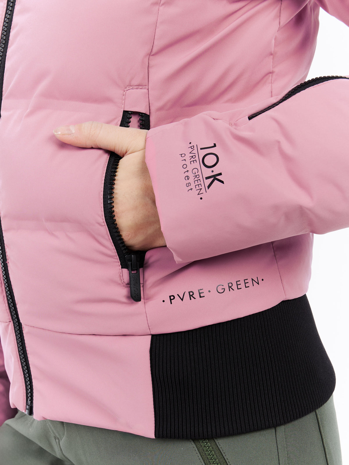 PROTEST PRTALYSUMI Snowjackets | Vintage Pink