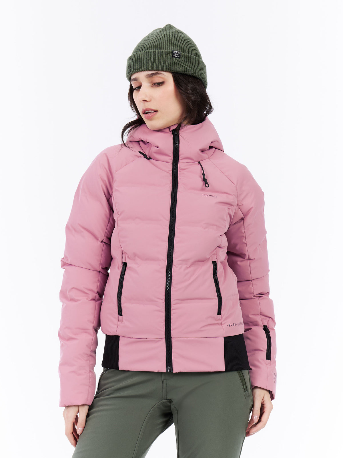 PROTEST PRTALYSUMI Snowjackets | Vintage Pink