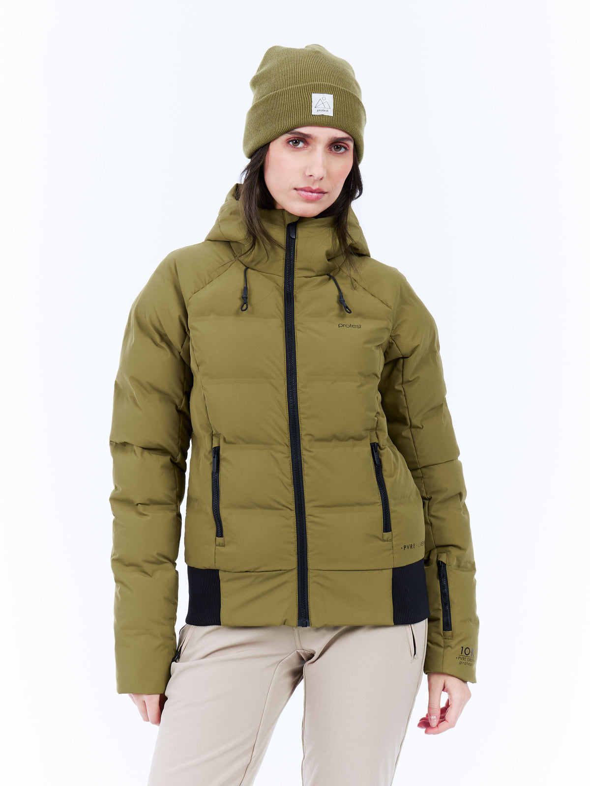 PROTEST PRTALYSUMI Snowjackets | Willow Green