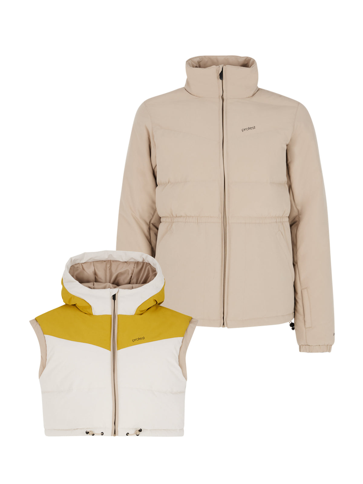 PROTEST PRTRUSH snowjacket | OliveOil Green