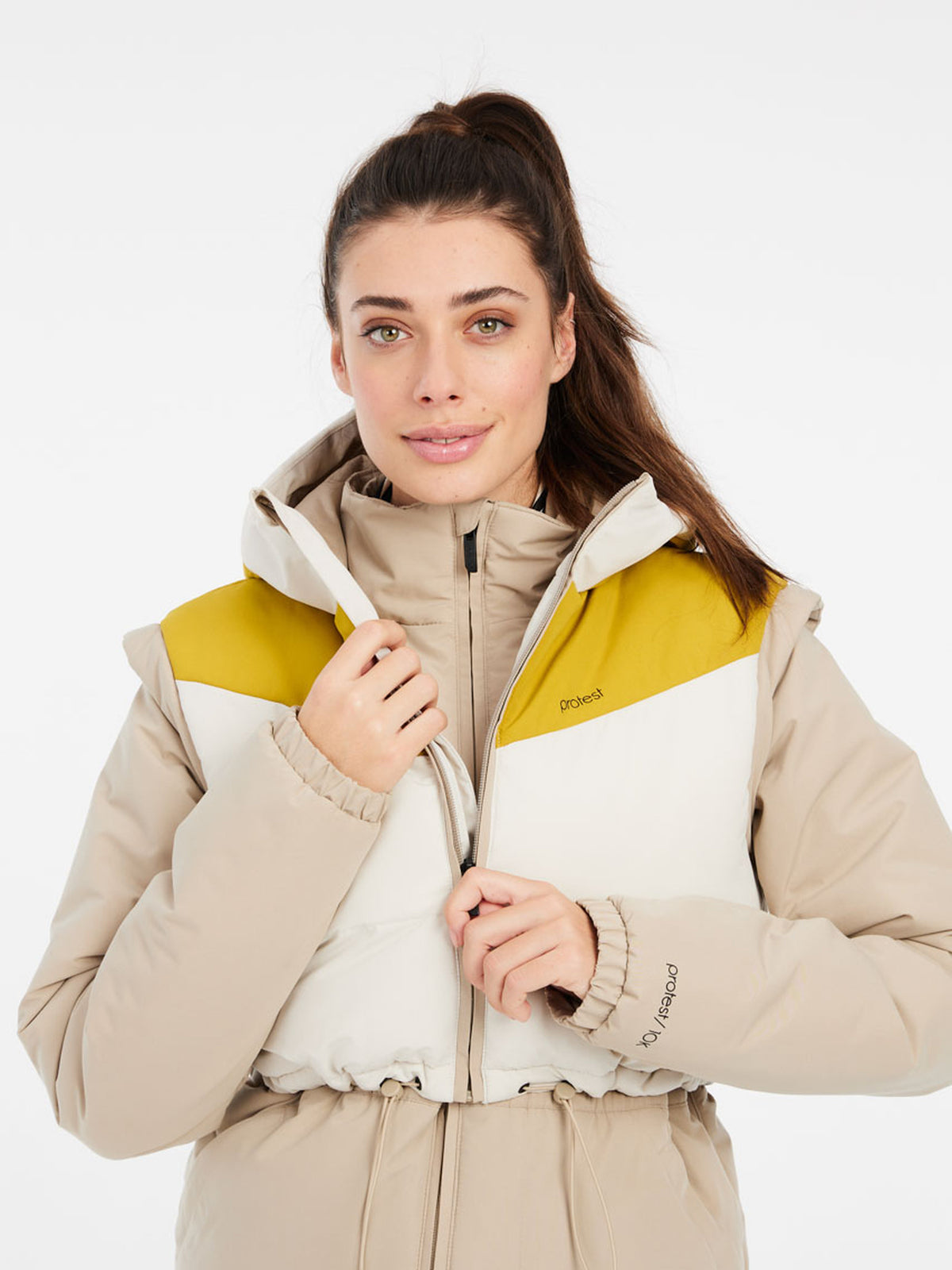 PROTEST PRTRUSH snowjacket | OliveOil Green