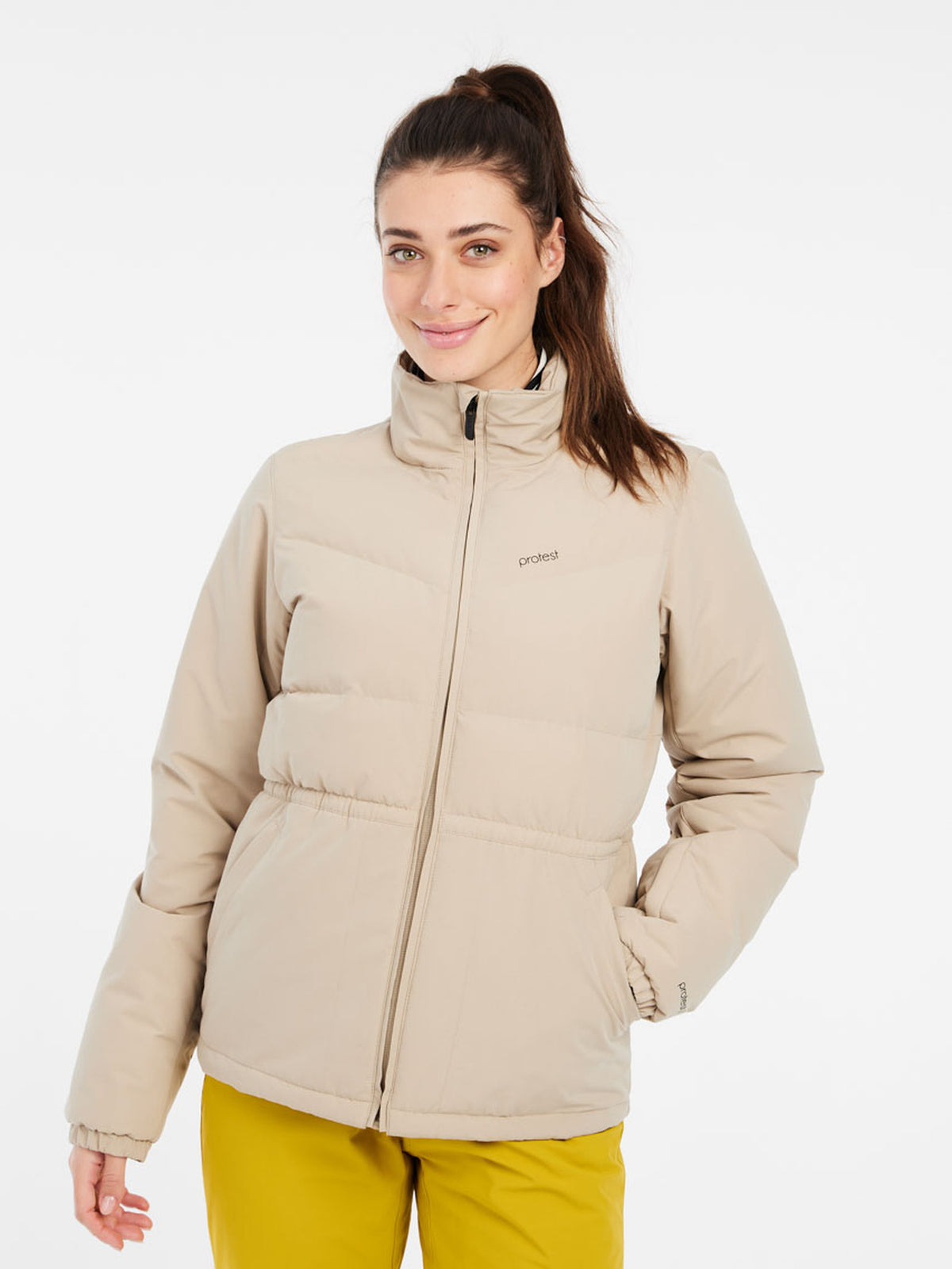 PROTEST PRTRUSH snowjacket | OliveOil Green