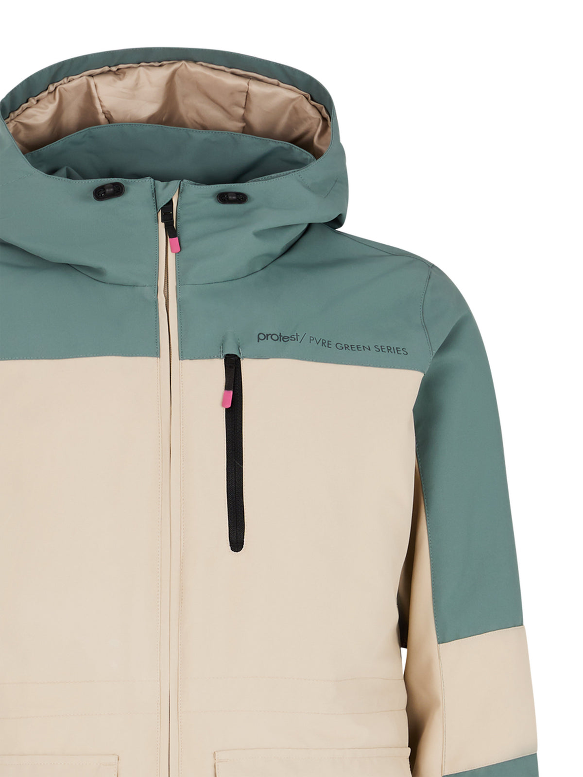 PROTEST PRTBACKUP snowjacket | Evergreen
