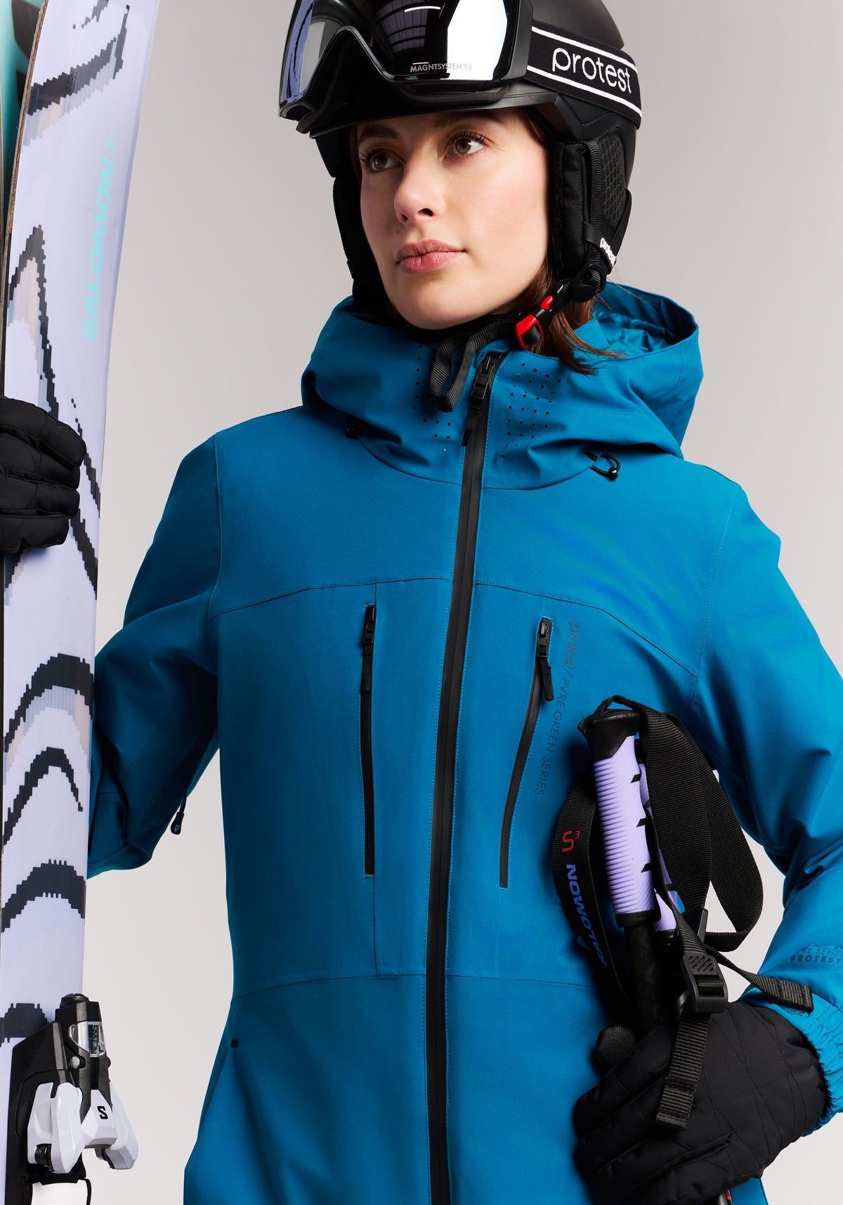PROTEST PRTBEVERLY Snowjackets | Tempted Blue