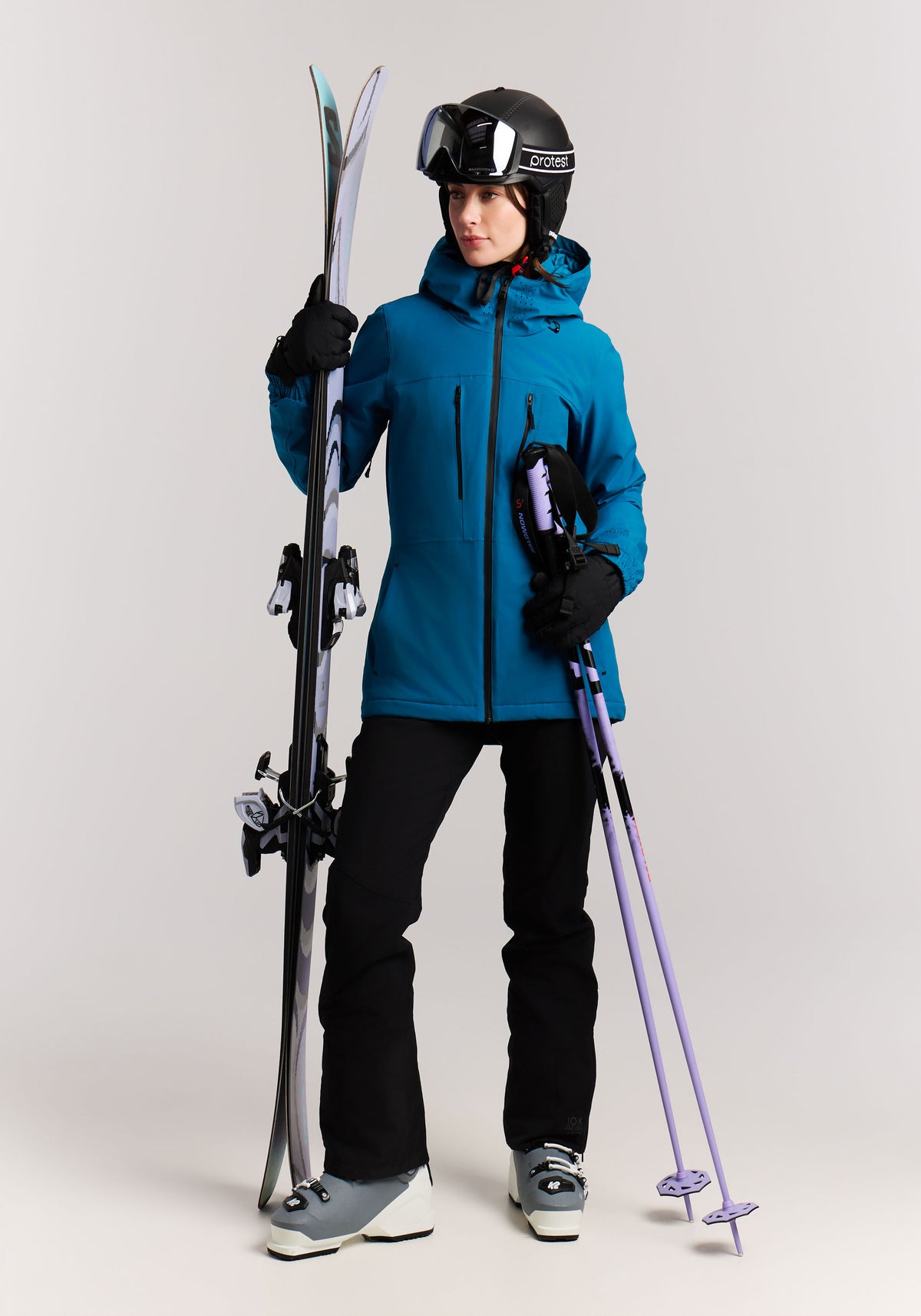 PROTEST PRTBEVERLY Snowjackets | Tempted Blue