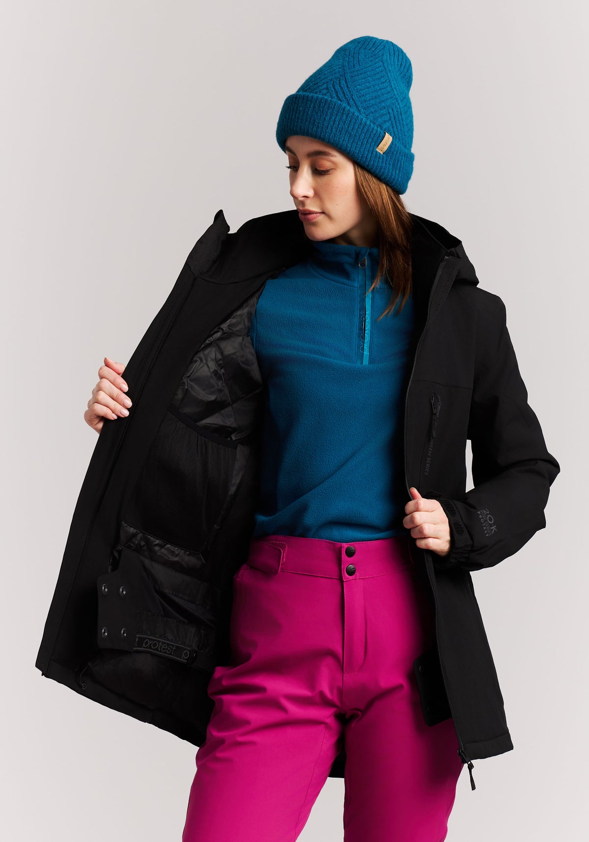 PROTEST PRTBEVERLY Snowjackets | True Black