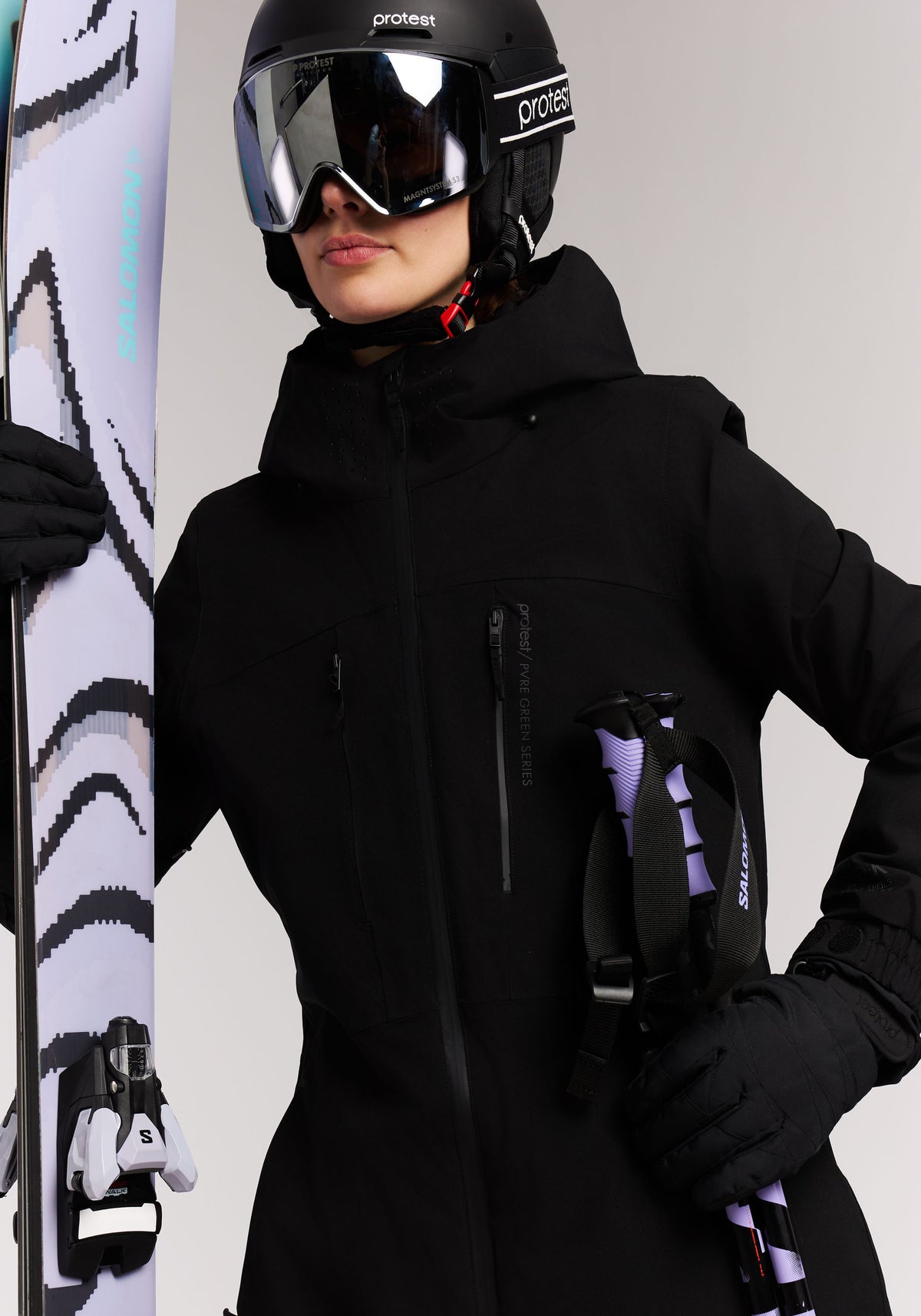 PROTEST PRTBEVERLY Snowjackets | True Black